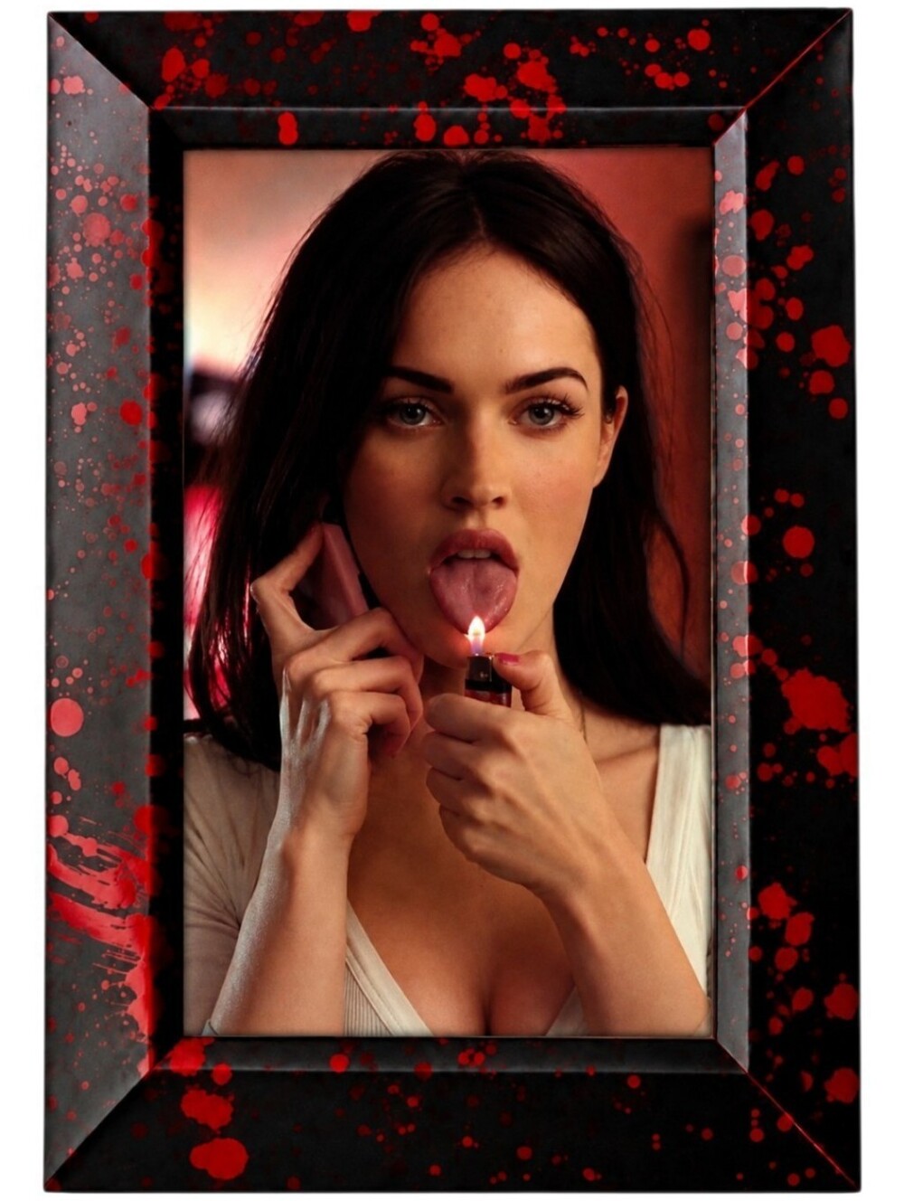 Jennifer's Body Movie Megan Fox Horror Gothic Sexy Punk Emo Movie Framed Photo